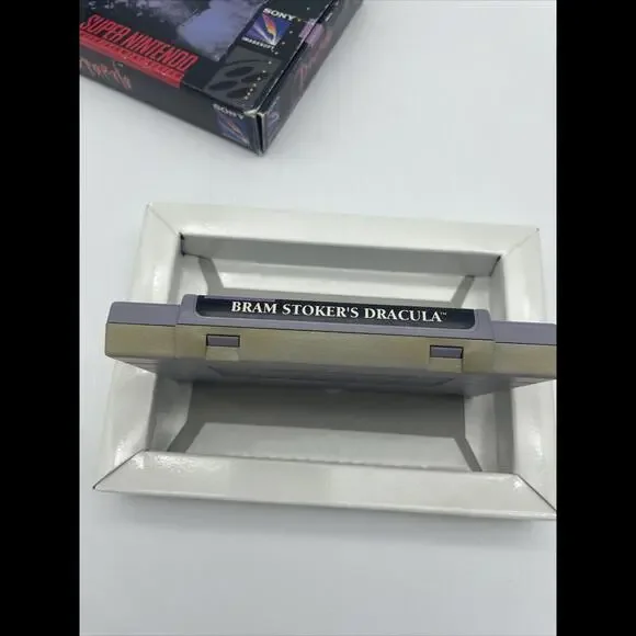 Bram Stoker's Dracula (SNES) Super Nintendo CIB 1993 Imagesoft VG - Picture 4 of 9